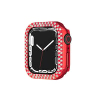Mey İthalat® Watch 44Mm Taşlı Kasa - Kırmızı