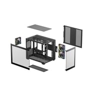 DEEPCOOL CG330-3F 3-ARGB Fanlı Panoramik Gaming Micro-Tower PC Kasası