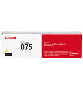 Canon Canon CRG-075-6362C001 Sarı Orijinal Toner