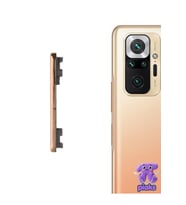 Redmi Note 10 Pro Yan Ses Tuşu Plastik Düğme M2101K6G M2101K6R Uyumlu
