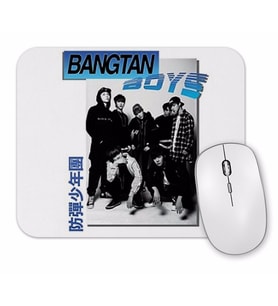 Bts Bangtan Boys 90's Vintage Mouse Pad