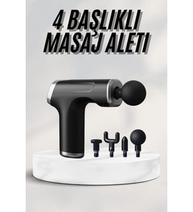 Northcity Masaj Tabancası 24V Type-C Hızlı Şarj - 180 Dakika Kesintisiz Kullanım