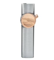 Gümüş Tek Torch Pürmüz Metal Puro Çakmağı - TR8027