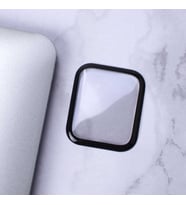 Apple Watch 42mm Uyumlu Zore PPM Watch Glass Ekran Koruyucu (Siyah)
