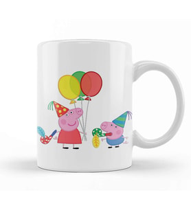 Peppa Pig Kupa Bardak Porselen