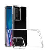 Huawei P40 Pro Kılıf Full Şeffaf Sararmaz Kapak (Renksiz)
