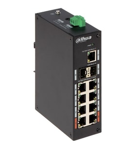 DAHUA 8port FULL PoE PFS3211-8GT-120-V2 GIGABIT Yönetilemez Endüstriyel Switch