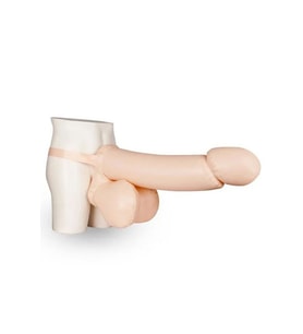 Şişirilebilir Takma Mega Penis