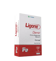 Ligone Demir 60 Bitkisel Kapsül (Kırmızı)