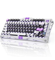GravaStar Mercury V75 Manyetik Switch Gaming Klavye, Kablolu, İngilizce Q, Mecha Gray
