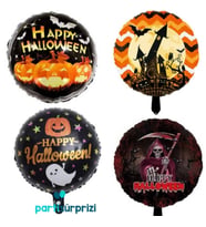 Halloween Cadılar Bayramı 4lü Folyo Balon Set