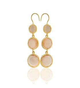 Kadir Jewellery 22 Ayar Altın Kaplama Vintage Küpe -El İşçiliği Ve Hipoalerjenik Küpe