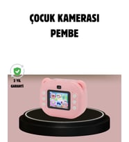 Anında Baskı Özellikli Şipşak Kamera 24Mp Hd Çift Lensli 32Gb Hafızalı