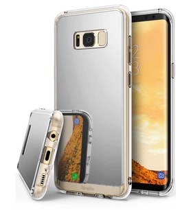 Ringke Mirror Fusion Galaxy S8 ile Uyumlu Aynalı Kılıf Silver