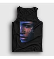 Presmono Unisex Siyah Zendaya Rue Dizi Euphoria Atlet 462383tt