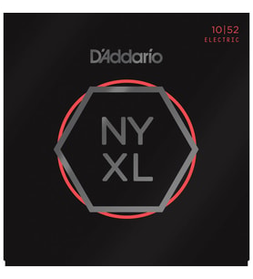 Daddario Nyxl1052 Elektro Gitar Tel Seti, 10-52, Light Top/Heavy Bottom