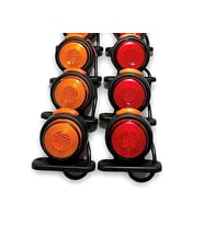 Neon Ledli Takoz Lamba 12-24 Volt Sarı-kırmızı