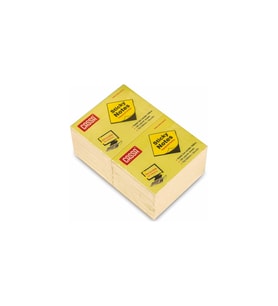 Cassa JT-03 76 x 76 mm Sarı Yapışkanlı Not Kağıdı - 3'lü Blok Set (300 Yaprak)