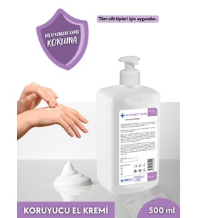 ACTOMED® HAND 500 ml  Koruyucu El Kremi  Dış Etkenlere Karşı Koruma