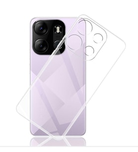 Tecno Spark Go 2023 Kılıf Şeffaf Silikon Hibrit Case Kapak (Renksiz)