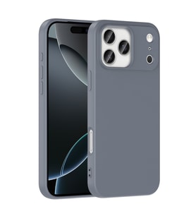 Apple iPhone 17 Pro Uyumlu Kılıf Zore Mara Lansman Kapak (Gri)