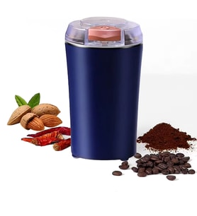 Elektrikli Kahve ve Baharat Öğütücü – 250ml Kapasiteli, Paslanmaz Çelik Bıçaklı, Güçlü Motor