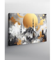 Kanvas Tablo Cami Temalı