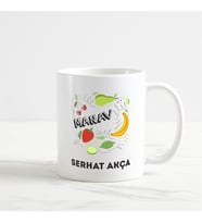 Manav Kupa Bardak (1. Tasarım) (Beyaz)
