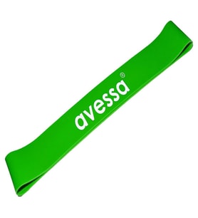 Avessa Latex Aerobik Band Orta Sertlik Yeşil Renk LAB 200