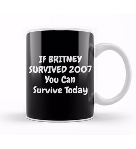 It's Britney Bitch 01 Kupa Bardak Porselen