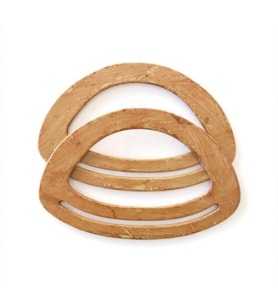 Angel Çanta Aksesuar Bambu Görünümlü Plastik Çanta Sapı B13