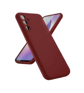Durukar® Samsung Galaxy A24 4G Kılıf First Silikon - Bordo