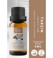 Tarçın Uçucu Yağı Saf Ve Doğal Buhurdanlık Difüzör Masaj Spa Cilt Tırnak Ve Saç Bakım Arındırıcı 5 Ml (5 ML)