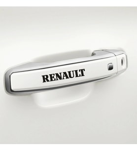 R enault Kapı Kolu Sticker 10Adet
