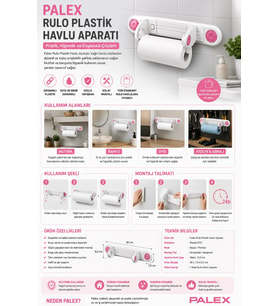 Palex Rulo Plastik Havlu Aparatı