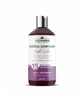 YEŞİL MARKA DOĞAL ŞAMPUAN - KEPEKLİ SAÇLAR İÇİN 400 ML