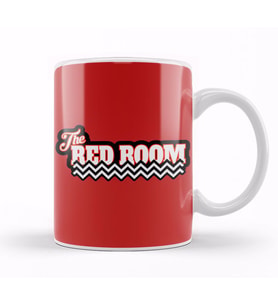 Twin Peaks Red Room Text Floor Kupa Bardak Porselen