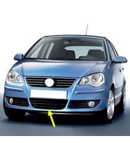 VW Polo 2006-2009 Ön Tampon Alt Orta Izgara Plastik 6Q0853677B