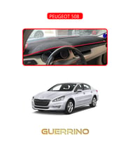 PEUGEOT 508 TORPİDO KORUMA HALISI KIRMIZI KENAR
