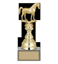 ODAK KUPA - Figürlü Kupalar - At Figürlü Kupalar FG-023 C - 26 cm