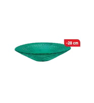 Dekoratif Cam Meyve ve Salata Kasesi Şık Sunum & Sofra Ürünü 28cm