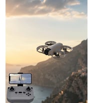 Uzaktan Kumandalı Mini Drone HD Kamera Işıklı Tasarım