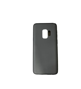 Galaxy S9 ile Uyumlu Cappy Silikon Kılıf Siyah