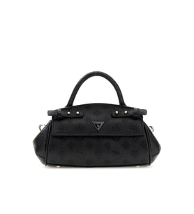 Guess Diana Küçük Üstten Saplı Kapaklı Kadın Siyah El Çantası HWPD9727760-BLO