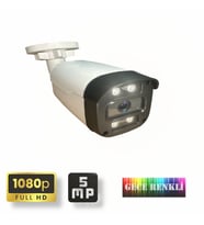 1080P Gece Renli Gösteren 5MP SONY Lensli 4 Warm Ledli Güvenlik Kamerası QR504W