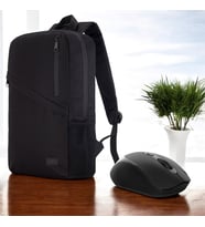 Classone Mila W300 15,6 Su Geçirmez Kumaş Laptop Sırt Çanta + Kablosuz Mouse