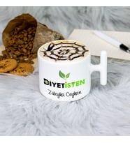 Diyetisyene Hediye Latte Fincanı 001