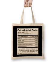 Facts Funny Dentist Orthodontist Bez Çanta Uzun Saplı
