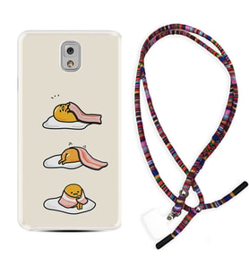 Samsung Note 3 4 5 8 9 20 Ultra 10 Lite Kılıf Boyun Asklı Rasta Silikon Sweety Egg 1322