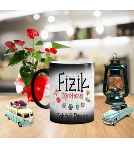 Fizik Öğretmeni Sihirli Kupa Bardak FZK01